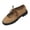 Khaki, variant on Gpaecead Women's Lace Up Mary Jane Flats Faux Suede Round Toe Ballet Comfort Shoes With Non Slip Outsole For Work And Casual Khaki