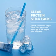 Isopure Clear Protein Powder with Electrolytes, Unsweetened Stick Pack, 6 Count