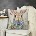 thumbnail image 2 of nygtbtfer Outdoor Throw Pillow Cover Cute Egg Waterproof Cushion Pack on Lattice Pillow Cases Home Decoration for Patio Garden Couch Sofa, 2 of 5