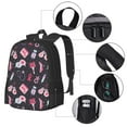 thumbnail image 2 of Easygdp Breast Cancer Awareness1 Mochila de Gran Capacidad Minimalista Ideal para Escuela, Viajes y Uso Diario, 2 of 6