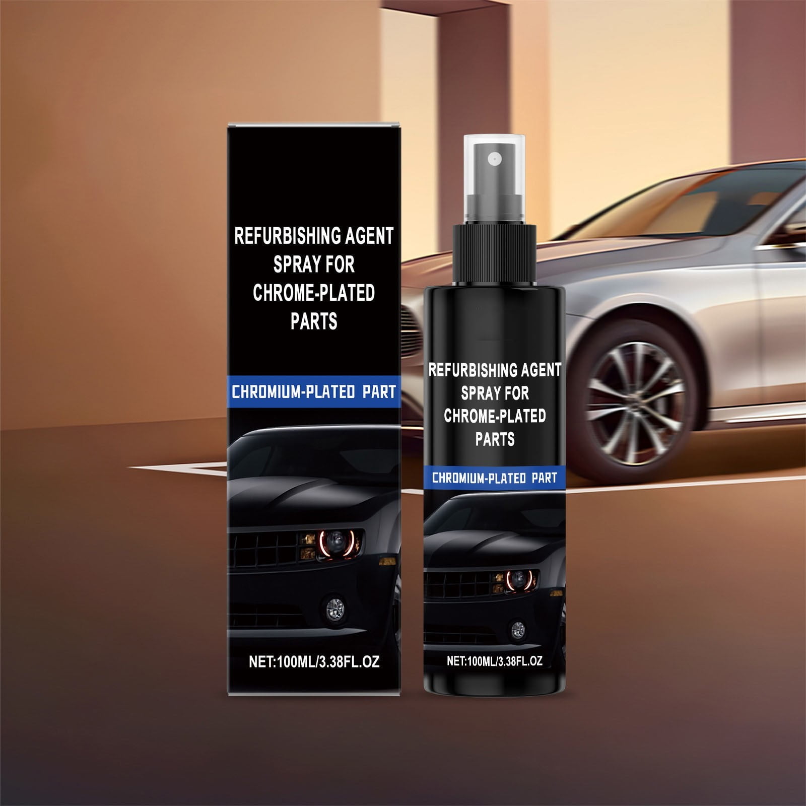 Nettoyant Chrome Voiture – Pâte Polissage Métal, Anti-Oxydation, Brillant Durable (100 G) - 10
