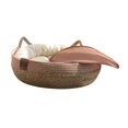 thumbnail image 3 of Cat Bed Lounge Four Seasons cómodo suave con nido de cojín extraíbles Tabla de rascado de gato para cachorros gatos grandes perros pequeños M, 3 of 8