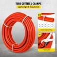 thumbnail image 6 of 1000ft 1/2" PEX Tubing - Oxygen Barrier Radiant Heat Pipe for Floor Heating & Plumbing (Red, 5/8" OD), 6 of 11