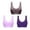 Purple, variant on EOYWHK 3PC Sexy Bras for Women, Women Plus Size Bras Padded Seamless Sleepwear Yoga Bra Wireless Underwear