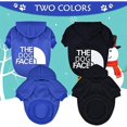 thumbnail image 2 of Sudadera con capucha para perro, paquete de 2, suéteres para cachorros, ropa para perros pequeños, niñas, niños, chihuahuas, ropa para perros, ropa para gatos, abrigos (negro y azul, mediano), 2 of 5