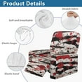thumbnail image 5 of HELLHERO Bandage Blood Print Lazy Boy Chair Covers for Reclining Chair Soft Breathable Reclining Chair Covers, Recliner Sofa Slipcovers Single-Seater, 5 of 8