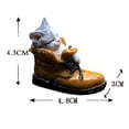 thumbnail image 6 of Farfi Miniature Tortoise DIY Handmade Resin Fairy Garden Figurine for Gift (Squirrel), 6 of 13