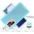 thumbnail image 5 of for Samsung Galaxy S22 Ultra Case Military Drop Tested 3 in 1 Protective Cover Heavy Duty  Rugged Shockproof for Galaxy S22 Ultra Phone Case (Clear Blue), 5 of 7