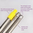 thumbnail image 1 of Roller Brush Extension Rod Wiper Extender Detachable Stainless Steel Handy Combination Convenience Four Sections Rustproof Paint Supplies, 1 of 5