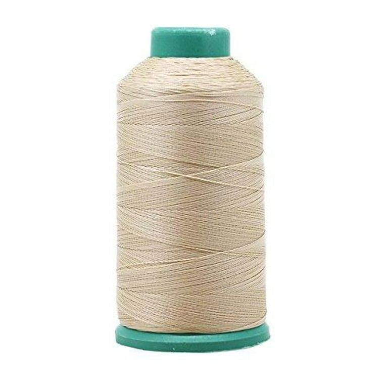 Mandala Crafts Bonded Nylon Thread for Sewing Leather, Upholstery, Jeans  and Weaving Hair; Heavy-Duty; 1500 Yards Size 69 T70 