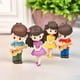 thumbnail image 5 of Lindo juego de figuras de pareja: decoración de jardín, hogar, artesanía en miniatura, adorno de guitarra., 5 of 8