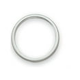 thumbnail image 2 of Ladies 1.5mm Stackable Milgrain Wedding Band Ring in 14K White Gold for Women, 2 of 4