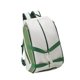 thumbnail image 3 of Mochila de Pickleball, bolsa de bádminton, gran capacidad, impermeable, portátil, para Pickleball Blanco y verde, 3 of 9