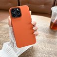 thumbnail image 3 of Solid Color Skin-Feel Mobile Phone Case For IPhone 14 13 12 11 Pro Max Skin-Friendly Phone Cover For IPhone 12 13 14 15 ProMax, 3 of 7