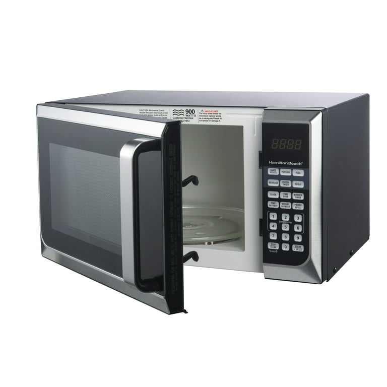 Sharp Countertop Microwave - 0.9 cu. ft. - 900 W - Stainless Steel