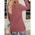 thumbnail image 2 of OALUXE Long Sleeve Shirts for Women Casual Tunic Tops Loose Fit Dressy Lightweight Sweaters, 2 of 7