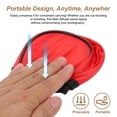 thumbnail image 4 of Uxcell 3.7" x 3.5" Soft Mini Flash Diffuser Cap, 4 Pack Universal Elastic Flash Diffuser Cover for Nikon DSLR Camera Flashlight, Red, 4 of 6