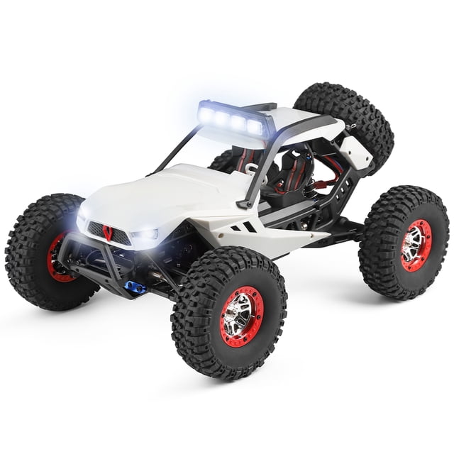 Carro Control Remoto off road 40Km/h Buggy Jeep Razer RC Camioneta WLtech WLtoys Remote Control Car All Terrain blanco Enyz Buggy RC - 12429 - 4X4