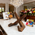 thumbnail image 5 of Versatile Handcrafted Wood Display Stand,An All-in-One Solution for Holding Cookbooks in Kitchen,Textbooks on Desk,Tablets for Videos,Art in Studio,and Records in Den,Combines Function, 5 of 11