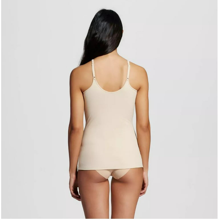 Women's Self Expressions 00509 Wirefree Camisole with Foam Cups (Latte Lift  S) 