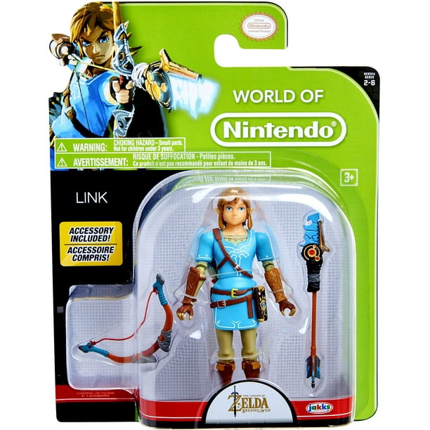 World of Nintendo Breath of the Wild Link Action Figure