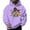 Purple, variant on JHLZHS Sweatshirt for Men Mens Fashion Casual Part Print Hooded Pullover Long Sleeve Drawstring Hooded Sweater Custom Hoodies for Men Zip up Men's Hoodies Pullover Lightweight