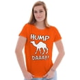 thumbnail image 4 of Hump Day Funny Wednesday Camel Gym Womens Slim Fit Graphic Tee Brisco Brands M, 4 of 5