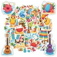 thumbnail image 3 of 35pcs-50pcs Hawaii Stickers Tropical Kids Stickers Beach Waterproof Funny Stickers Pack for Luggage Phone Laptop, 3 of 9