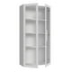 thumbnail image 3 of Mueble Armario De Vidrio Madesa 2 Puertas Sin Pies Blanco 01, 3 of 5
