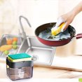 thumbnail image 4 of Dispensador automático de jabón para lavavajillas, práctico y elegante en tono gris oscuro, ideal para facilitar la limpieza en tu cocina., 4 of 7