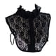 thumbnail image 1 of Collar falso de encaje para mujeres suave y elegante regalo desmontable para vestidos de ropa casual Negro, 1 of 8