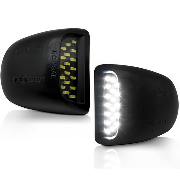 Luz de matrícula AlYoned Full LED para Chevy Silverado GMC