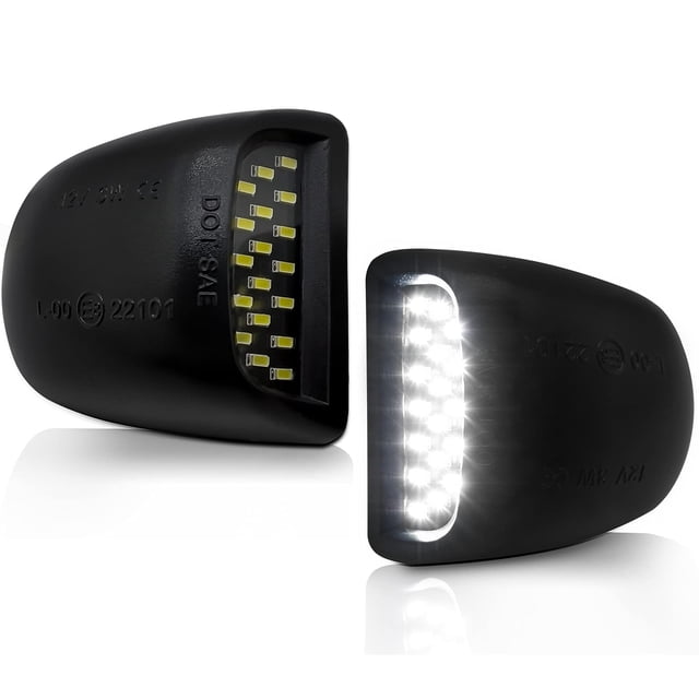 Luz de matrícula AlYoned Full LED para Chevy Silverado GMC