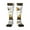 1 Black, variant on Honey Bee Insect Pattern Women’s Knee High Crew Socks,Trouser Socks Comfortable, Breathable, Moisture-Wicking and Soft
