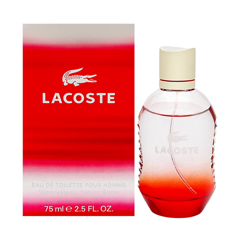 Lacoste Red In Play by Lacoste for 2.5 oz de Toilette Spray - Walmart.com