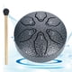 thumbnail image 5 of Instrumentos Musicales Percusión Tambor Mano Lluvia Instrumento 3 Pulgadas 6 Notas para Yoga Meditación Regalo, 5 of 9