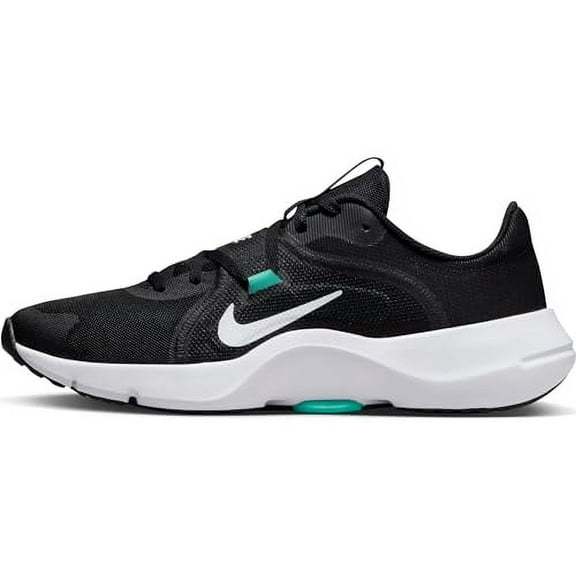 Nike in-Season TR 13 Men's Workout Shoes (DZ9360-008, Black/Clear Jade/White) Size 9