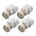 thumbnail image 4 of 4 X Rouleaux/roulettes de Porte de Douche 19, 23, 25, 27 Ou 29Mm Diamètre de Roue 19Mm, 4 of 9