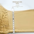 thumbnail image 3 of Sujetador de encaje sin aros para mujer, copa gruesa, pecho pequeño, push-up, ajustable, conjunto de ropa interior sexy para mujer Auxilion, 3 of 5