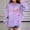 Purple, variant on dazeni Girl's Oversized Bow Hoodies 3-15 Years Long Sleeve Pullover Tops Preppy Cute Sweatshirts Hoodies with Pocket