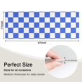 thumbnail image 5 of Blue and White Checkered Pattern Kitchen Rug Mat,Kitchen Runner Rugs Non Skid Washable,Decorative Kitchen Floor Mats for Kitchen,Sink,Laundry,17"X47", 5 of 5