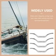 thumbnail image 4 of ORDDIART 4Pcs 316 Stainless Steel Boat Cleats Corrosion Resistant Silver, 4 of 5