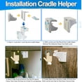 thumbnail image 4 of Childproof Magnetic Cabinet Locks- 12pc Set Toddler & Babyproof Drawer & Door Safety Latches - No Drill, Strong Adhesive, Hidden Design - Easy Install Cradle with Dual Locking Modes, 4 of 9