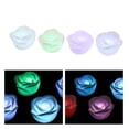 thumbnail image 3 of BRIGHTFUFU 4 piezas LED LED Linterna de rosa Simulación Rosa Noche Luces Escena Layout Props, 3 of 7