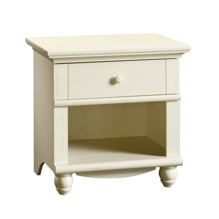 UPC 042666021425 product image for Sauder Harbor View Nightstand, Antiqued White | upcitemdb.com