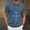 Blue, variant on COSFO Mens Polo Shirts Short Sleeve Cross Summer Waffle Graphic Tees Collared Quick Dry Slim Fit Pullover Golf Tops