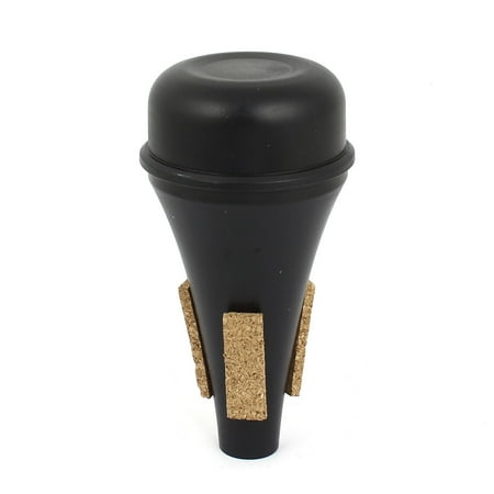 - Unique Bargains Musical Instrument Plastic Trumpet Straight Practice Cup Mute Black