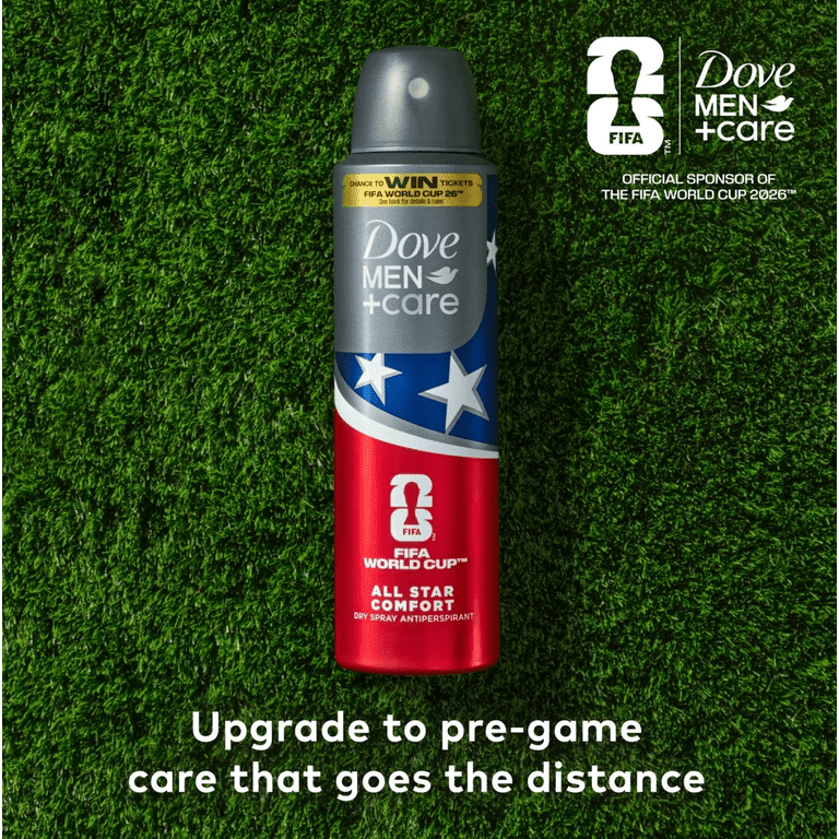Dove Men FIFA Limited Edition All Star Comfort Collection, 3 Count