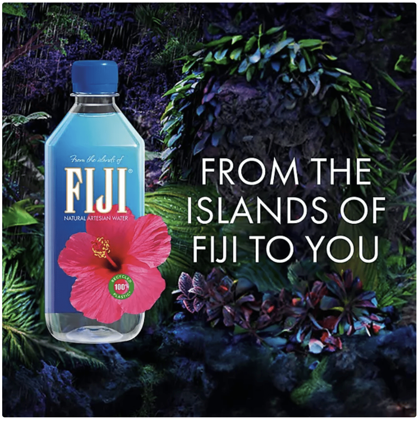 FIJI Natural Artesian Water, 16.9 Fl Oz (Pack of 24) - Packaging May Vary