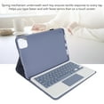 thumbnail image 3 of Keyboard Case, Multi Angles Stand TouchPad Keyboard Case with Magnetic Removable no wire Keyboard, Detachable Keyboard for Mi Pad 6 6 Pro 11 Inch 2023 PU, 3 of 7